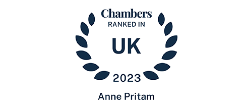 Anne Pritam - Ranked in Chambers UK 2023