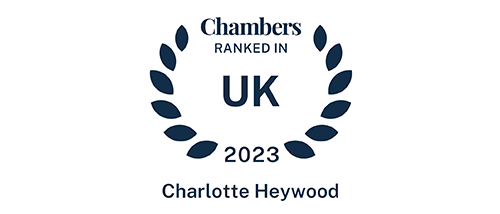 Charlotte Heywood - Ranked in Chambers UK 2023