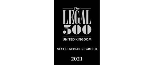 The Legal 500 UK 2021 - Next generation partner