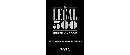 The Legal 500 UK 2022 - Next Generation Partner The Legal 500 UK 2022 - Next Generation Partner
