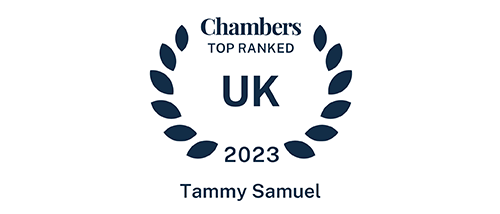 Tammy Samuel - Top ranked - Chambers UK 2023