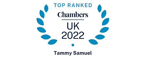 Chambers UK 2022 - Tammy Samuel - Top Ranked
