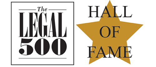 The Legal 500 - Hall of Fame